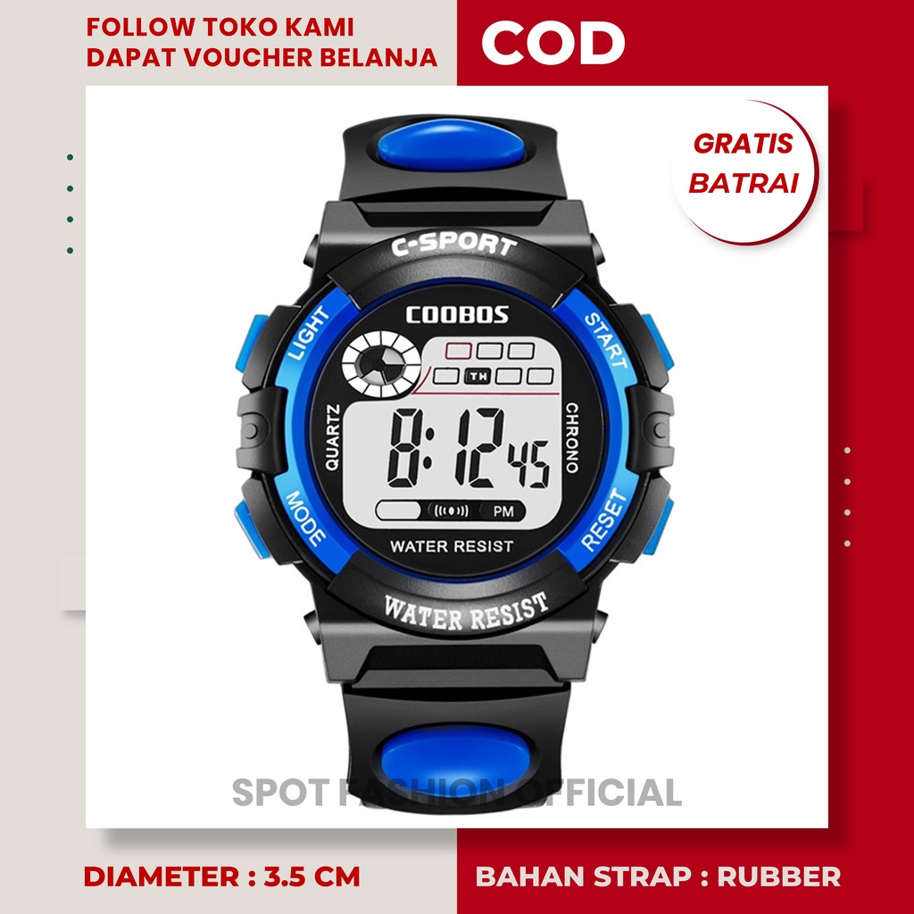 Jam tangan pria anak kecil anti air murah original kekinian terlaris import keren waterproof ori