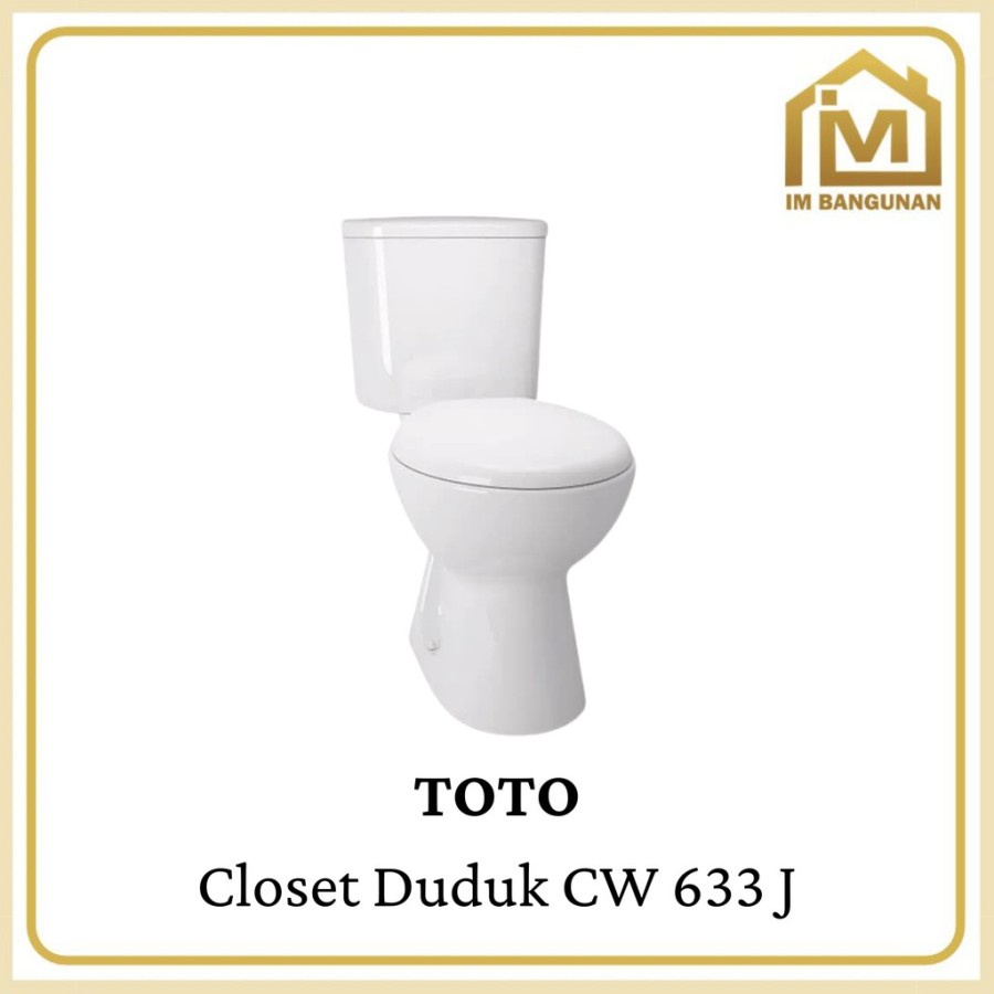 Closet / Kloset / Toilet Duduk TOTO CW633j