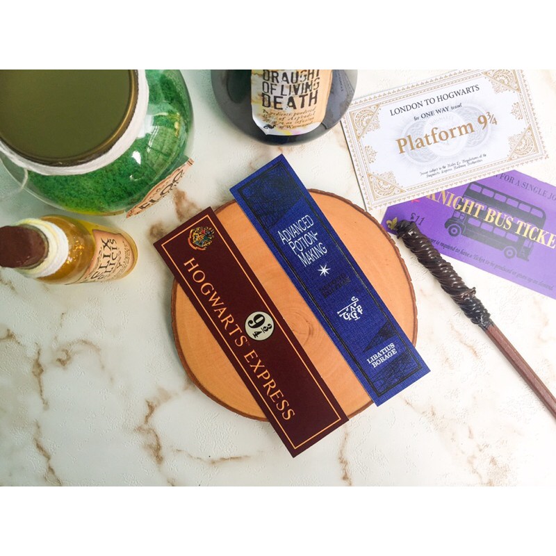 

PEMBATAS BUKU POTTER HOGWARTS BOOKMARKS