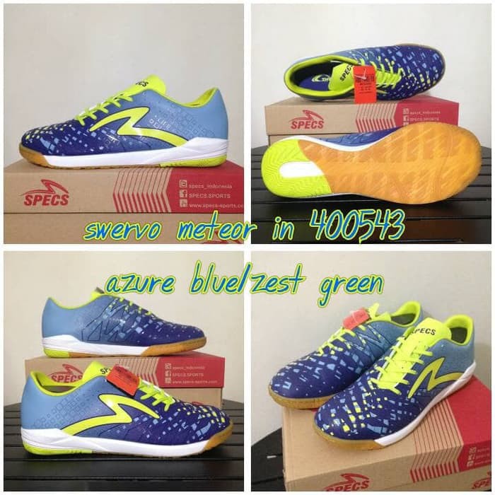 (T) TERLARIIS SEPATU FUTSAL SPECS SWERVO METEOR IN ORIGINAL