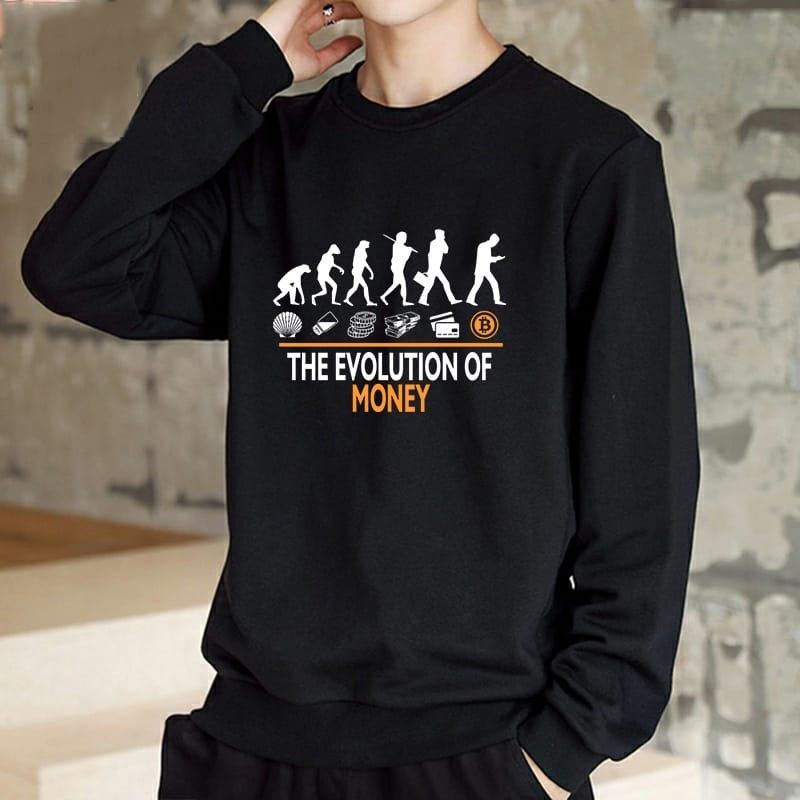 COD/DS/BAJU SWEATSHIRT MONEY EVO( M-L )