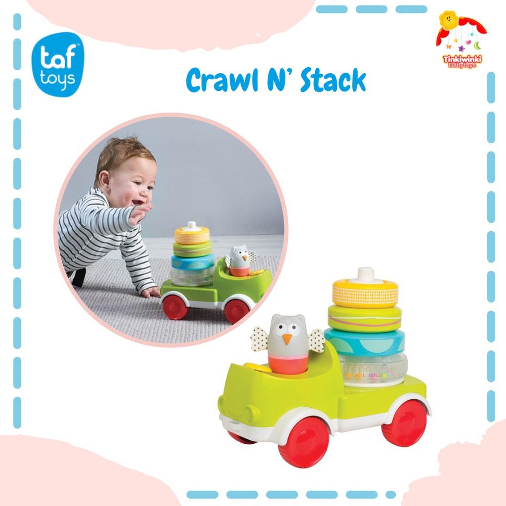 Taf Toys Crawl and Stack Mainan Anak