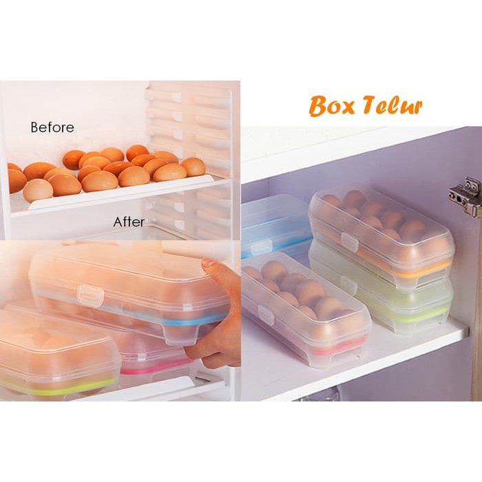 EGG BOX (KOTAK TELUR ISI 10 &amp;15)