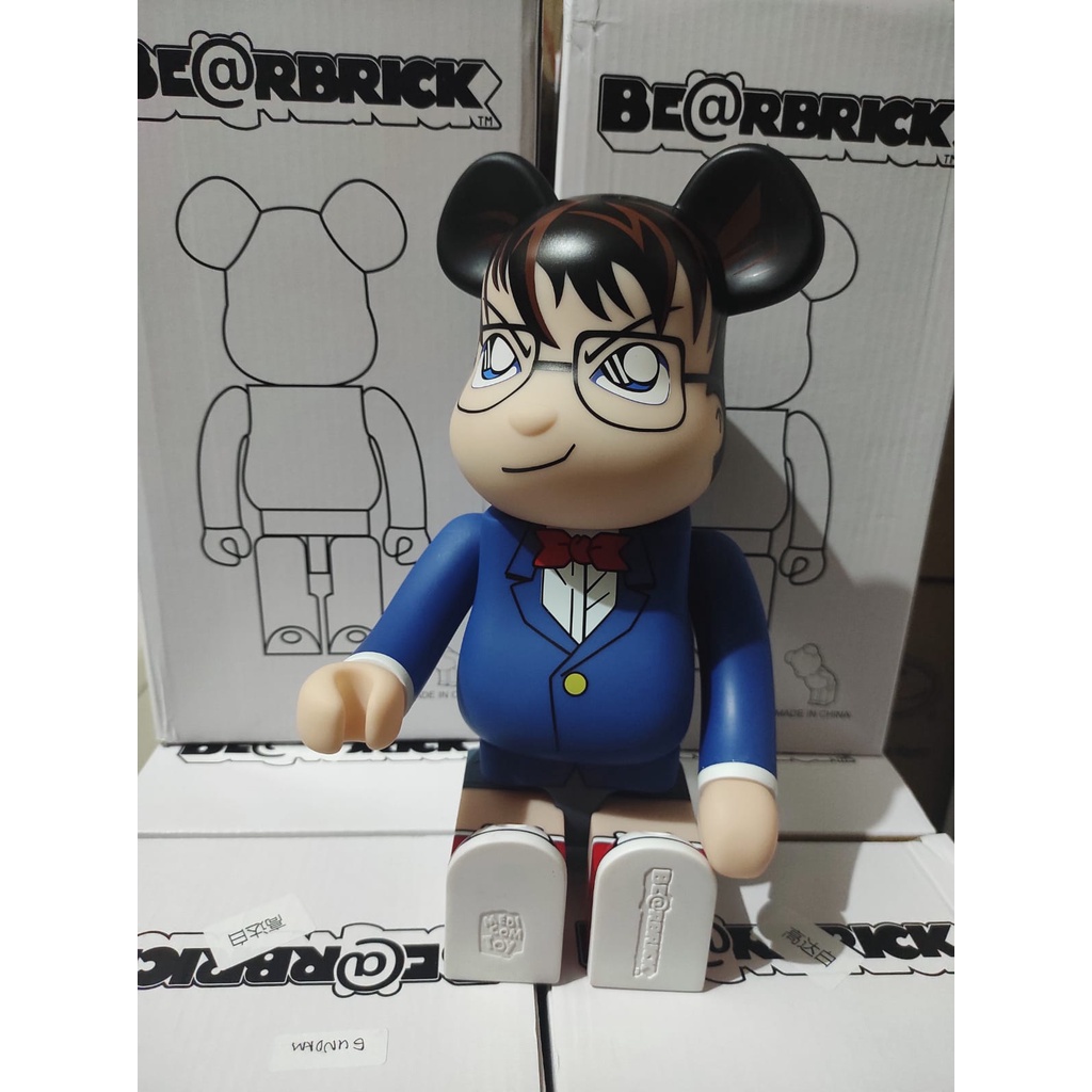 Figure BearBrick BE@RBRICK Detektif Conan 400% / 28 cm