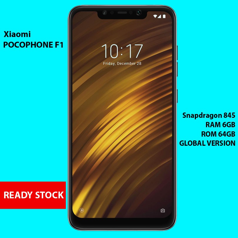 Xiaomi Pocophone F1 6 128gb Garansi Resmi Tam Shopee Indonesia