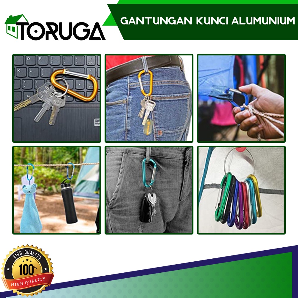 Carabiner Keychain Climbing / Karabiner / Gantungan Kunci 3cm