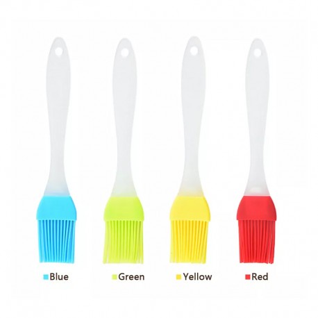 Kuas Minyak Silikon Mentega Silicone Brush Baking Tools Panggang Cooking Brush Roti Barbeque Koas Silikon