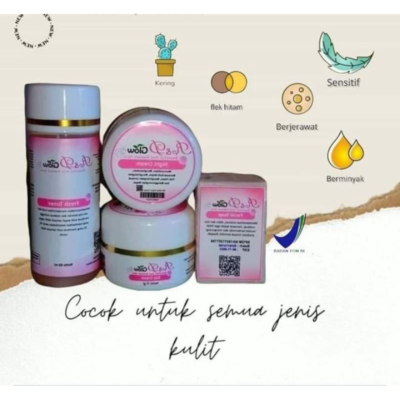 R&D Glow Skincare ORIGINAL 100% BPOM