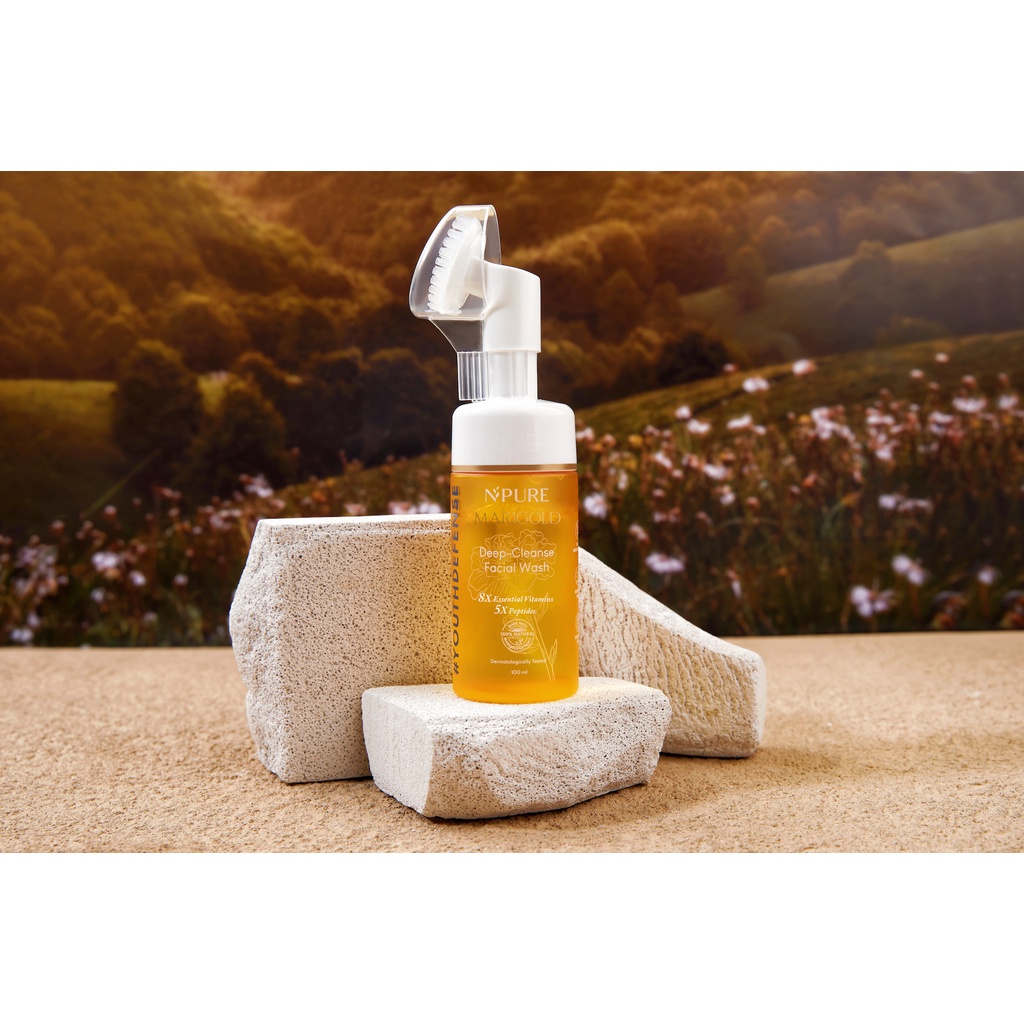 ★ BB ★ NPURE Marigold Deep-Cleanse Facial Wash 100ml - N'pure Marigold