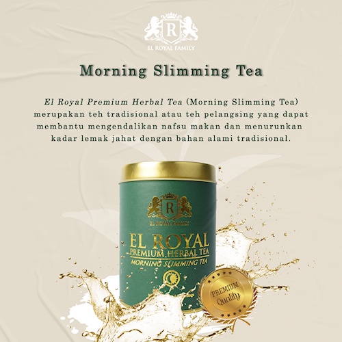 

El Royal Tea teh pelangsing wanita menjaga kesehatan