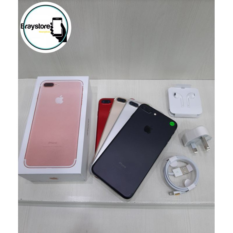 iPhone 7 Plus (128 GB || 32 GB) Original Bergaransi Mulus Mulus Pateen