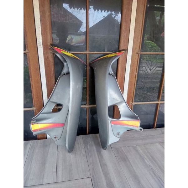 sayap tebeng luar dalam honda supra x lama supra 100cc supra fit lama abu abu ORIGINAL
