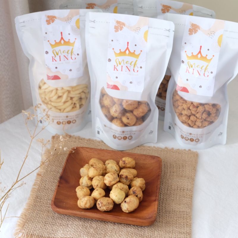 

SNACKING SUS / SOES KERING COKLAT 100 GRAM