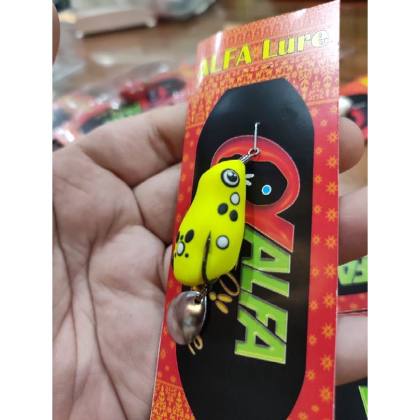 Soft Frog Alfa Lure 3.5 CM Umpan Casting Gabus