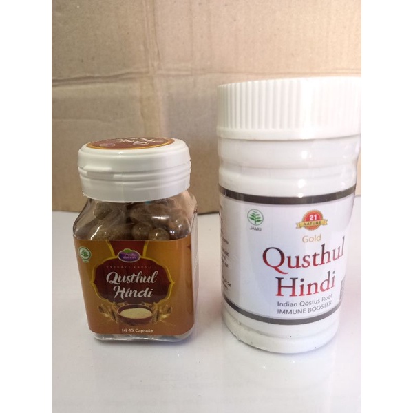 Qusthul Hindi Original Obat Herbal Vitamin anti virus flu kapsul Qust Quts Quds Qisthul imun tubuh