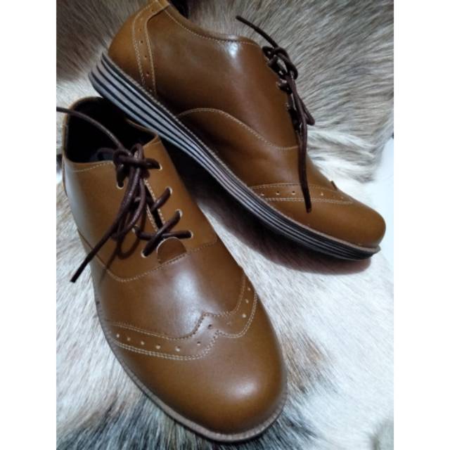 Sepatu kulit Pria asli Garut