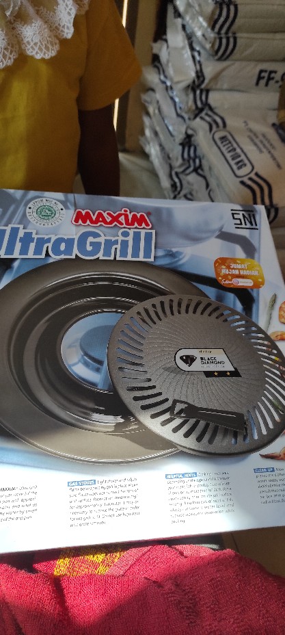 Ultra Grill Maxim /alat Panggang / Panggang Daging /barbeque / Pan / Anti Lengket / Grill Bbq Teflon