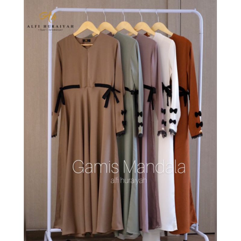 Gamis mandala Alfi huraiyah