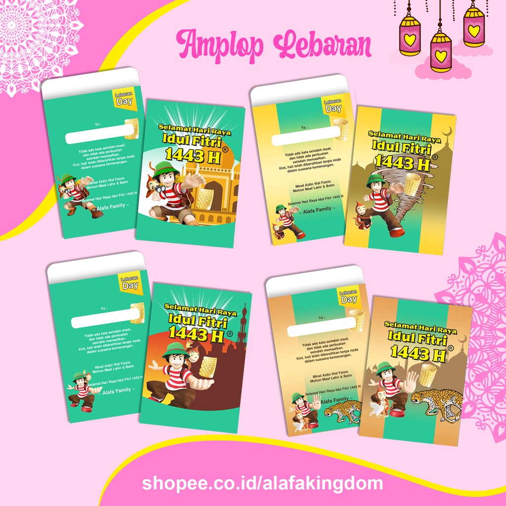 

Alafakingdom Angpau Lebaran TARO 1445 H / 2024 M
