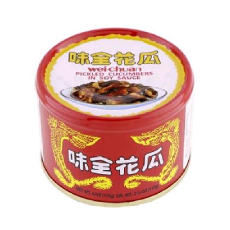 

Wei Chuan Pickled Cucumber in Soy Sauce - Acar Timun 170 gram