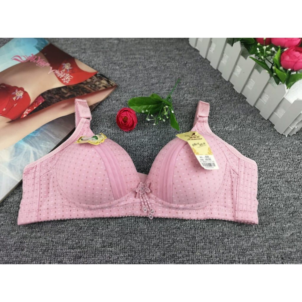 Bra/BH Wanita Import 928 Busa Sedang No Kawat Soft Katun