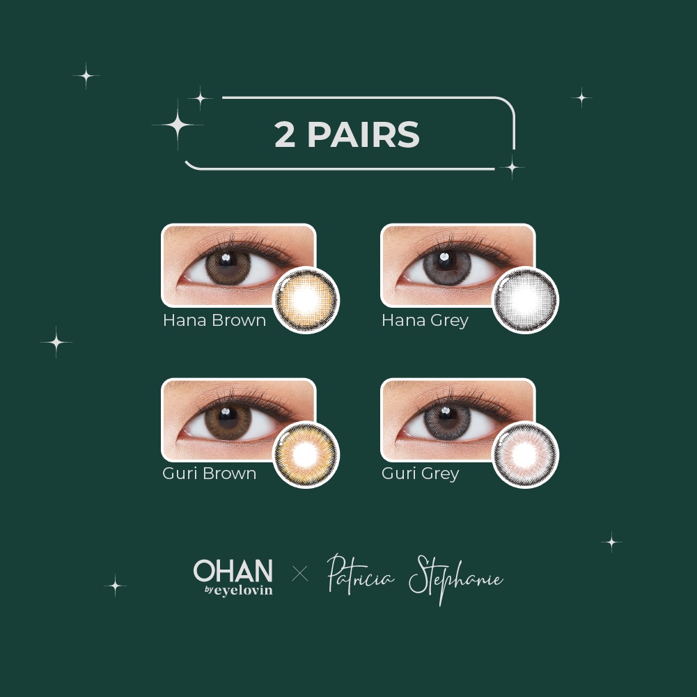 EYELOVIN Softlens - OHAN (2 Pairs)