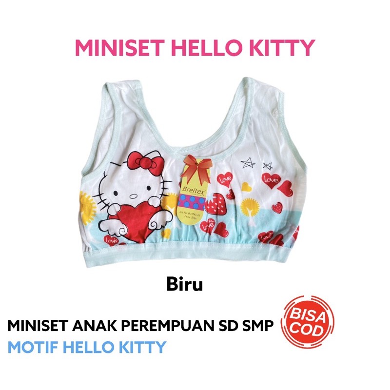 Miniset Anak Perempuan Cewek Remaja ABG SD SMP Beha BH Bra Remaja Mini Set Anak Perempuan HK