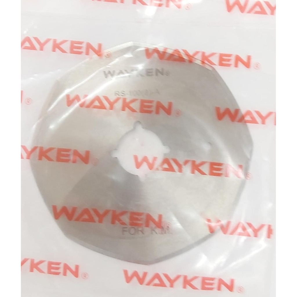 pisau refill mesin potong octa rs100 mesin potong kain ukuran 3 1/2&quot; merk wayken original taiwan