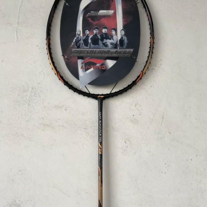 Raket badminton lining raket bulutangkis - Hitam