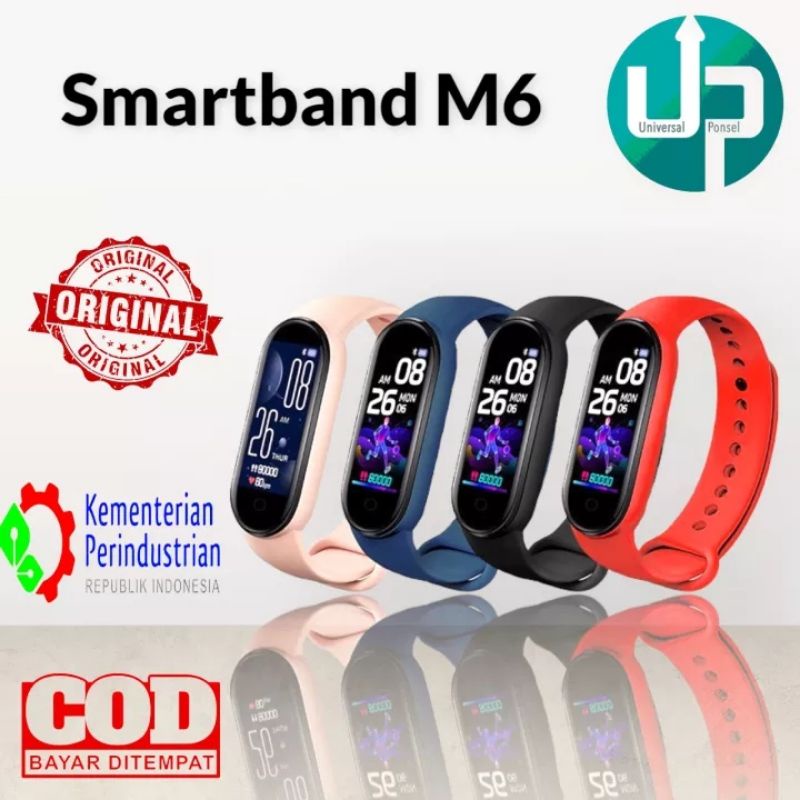 Smartband M6 Jam Tangan M6 Smartwatch M6 2021