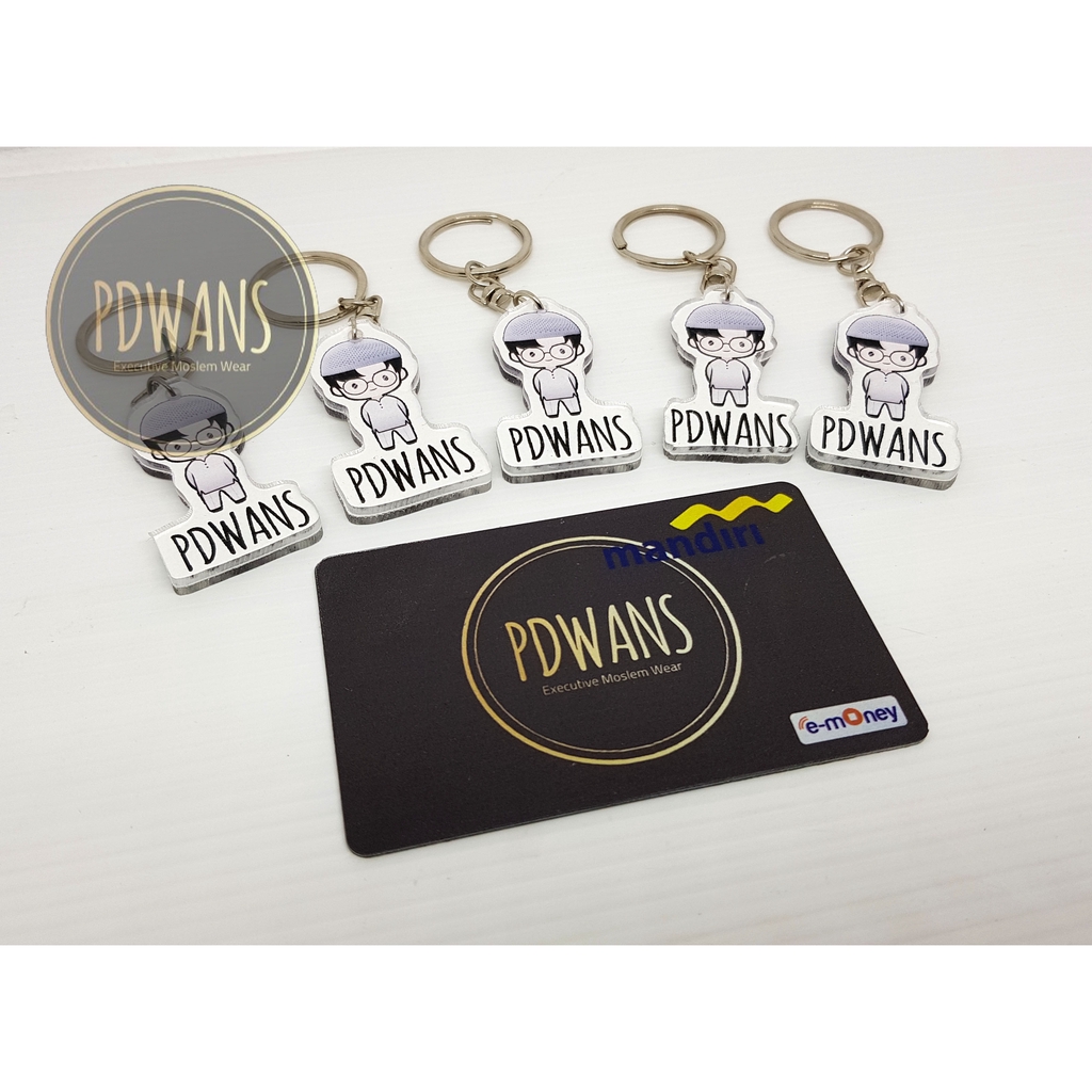 Gantungan Kunci Keychain Karakter Lucu PDWANS