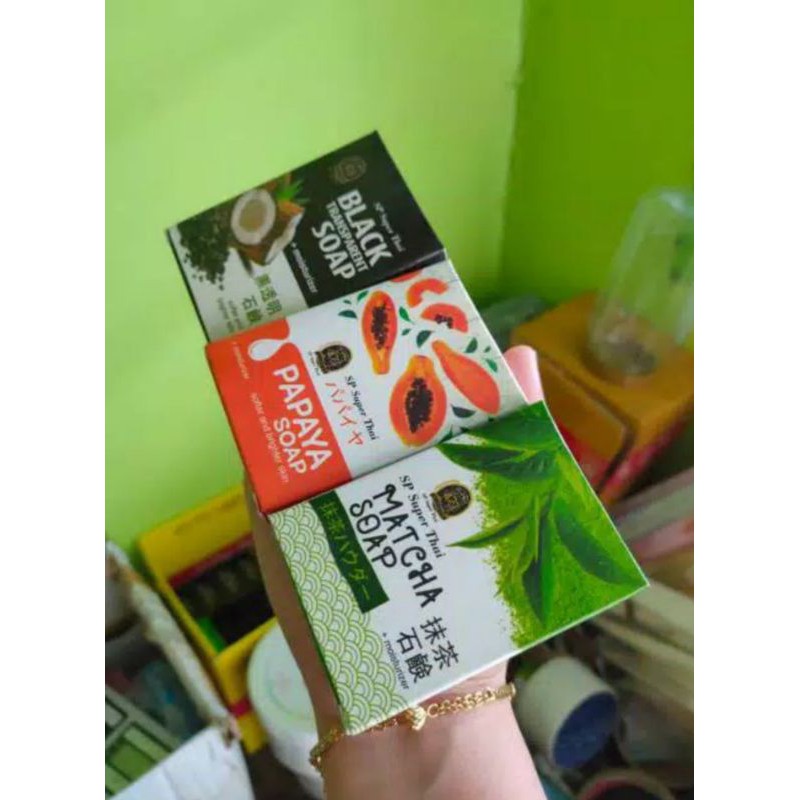 SABUN SP THAILAND HITAM BPOM