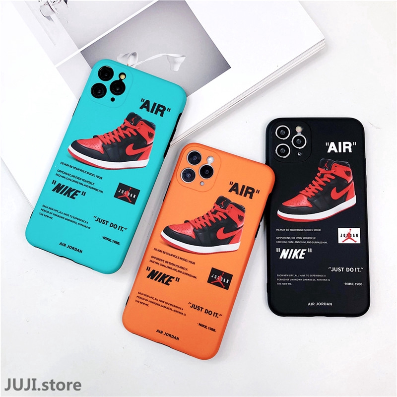 2020 popular AJ Silicone Bumper Phone Case iPhone X Xs Max XR 7 8 Plus 11 PRO IMD Soft  TPU Case