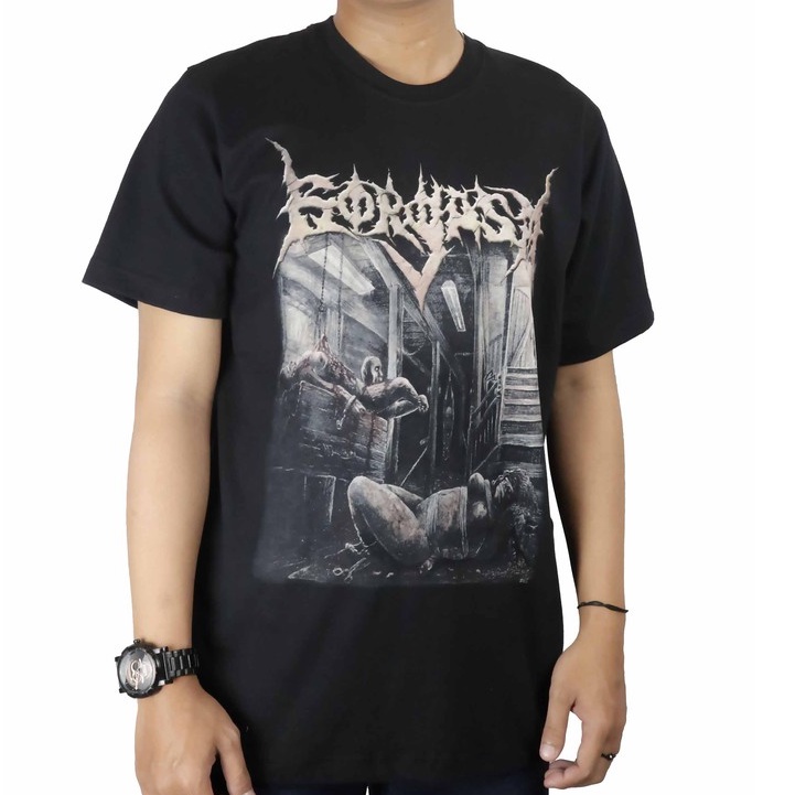 Metalgear Music Original  Gorgasm - Destined To Violate Tshirt Baju Kaos