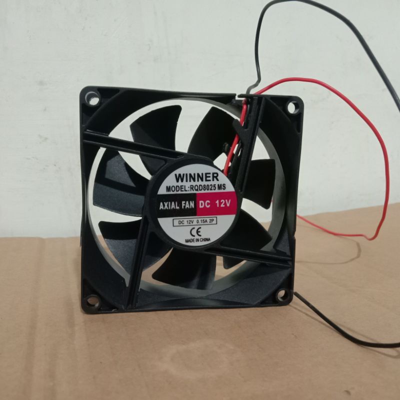 Jual Fan 8X8 Winner Kipas DC 12v Pendingin power Amplifier dan Aquarium