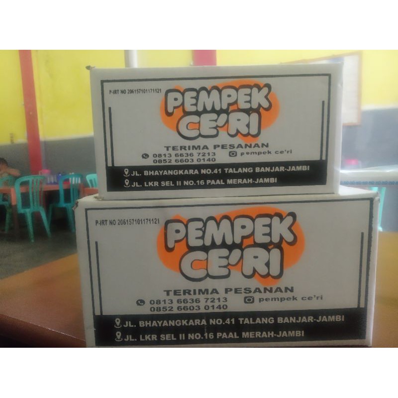 

Pempek Ce'ri Paket 75.000 Asli (1Kg)