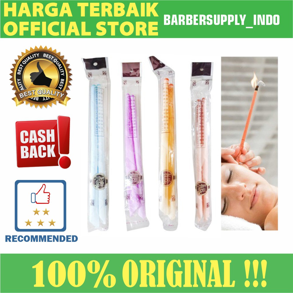 EAR CANDLE LILIN PEMBERSIH TERAPI TELINGA TEROMPET/LILIN KUPING ORI