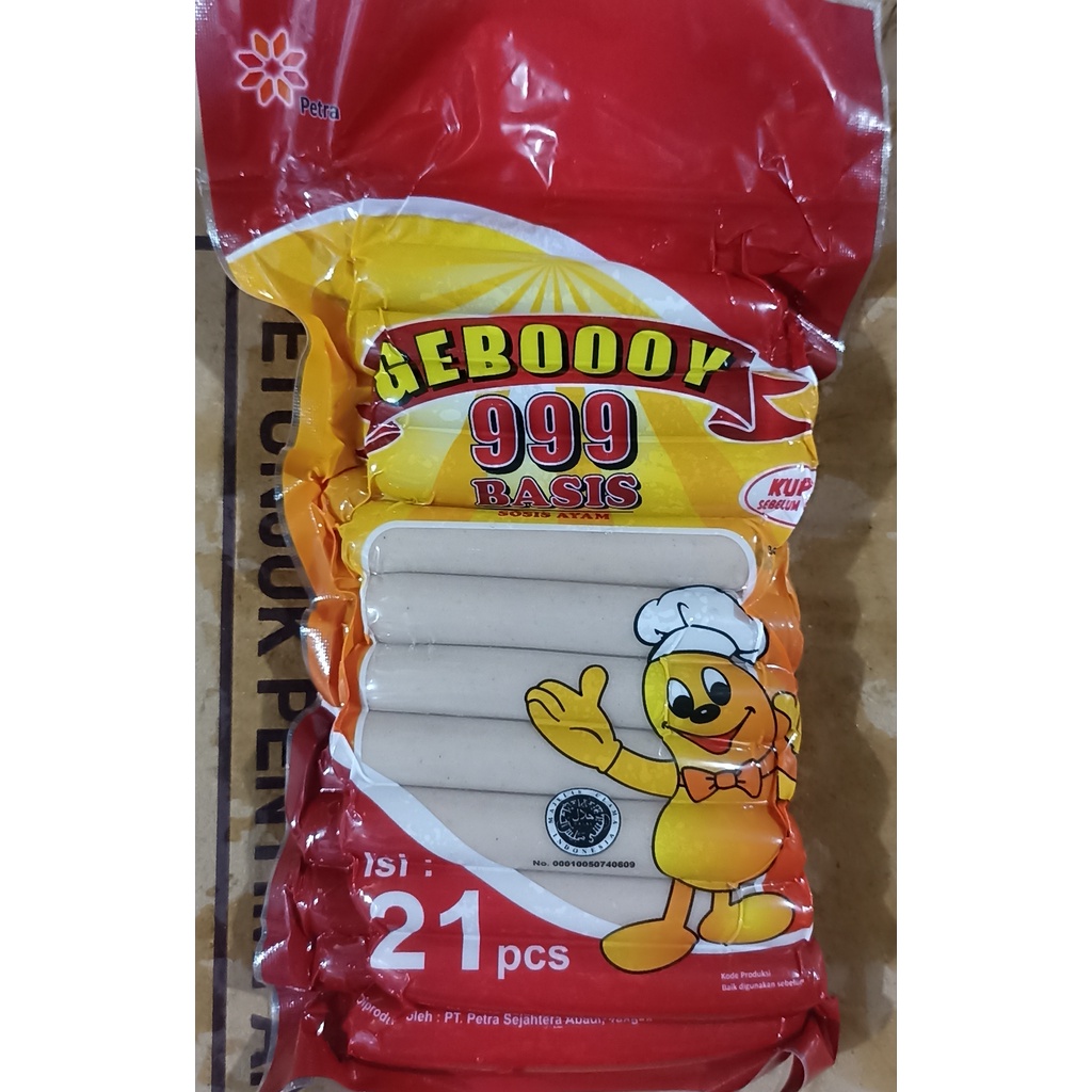 

Geboy Sosis Ayam Putih isi 21pcs