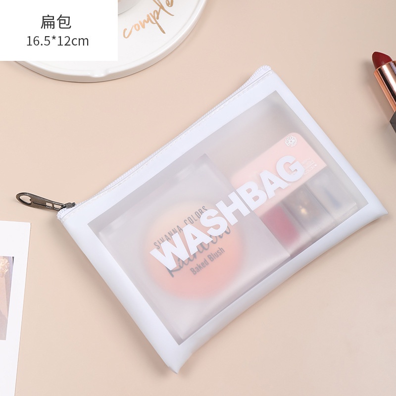 GO! WK641Tas Kosmetik Transparant washbag Pouch Travel Make Up Bag Organizer Waterproof cosmetik