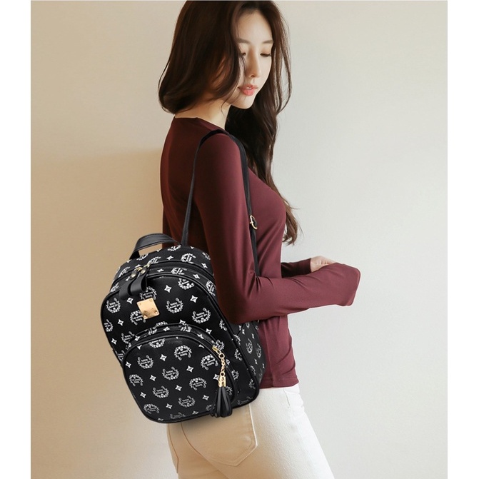 ( 2PC 1KG ) GTBI998876975 New Arrival  !!!  Tas  Ransel Wanita Import  Tas Backpack  Terbaru