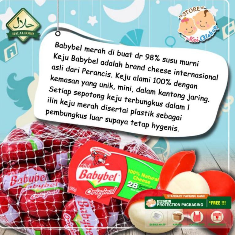 

qH9CodeBabybel Keju / Babybel cheese / Babybel keju bayi (RED) spesial diskon (promo),,Z3D1