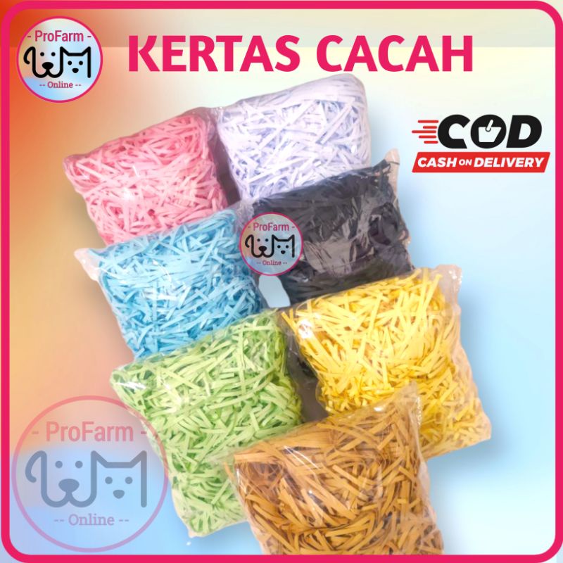 

20 Gram Kertas Cacah | Kertas Serut | Kertas Packing | Kertas Kado