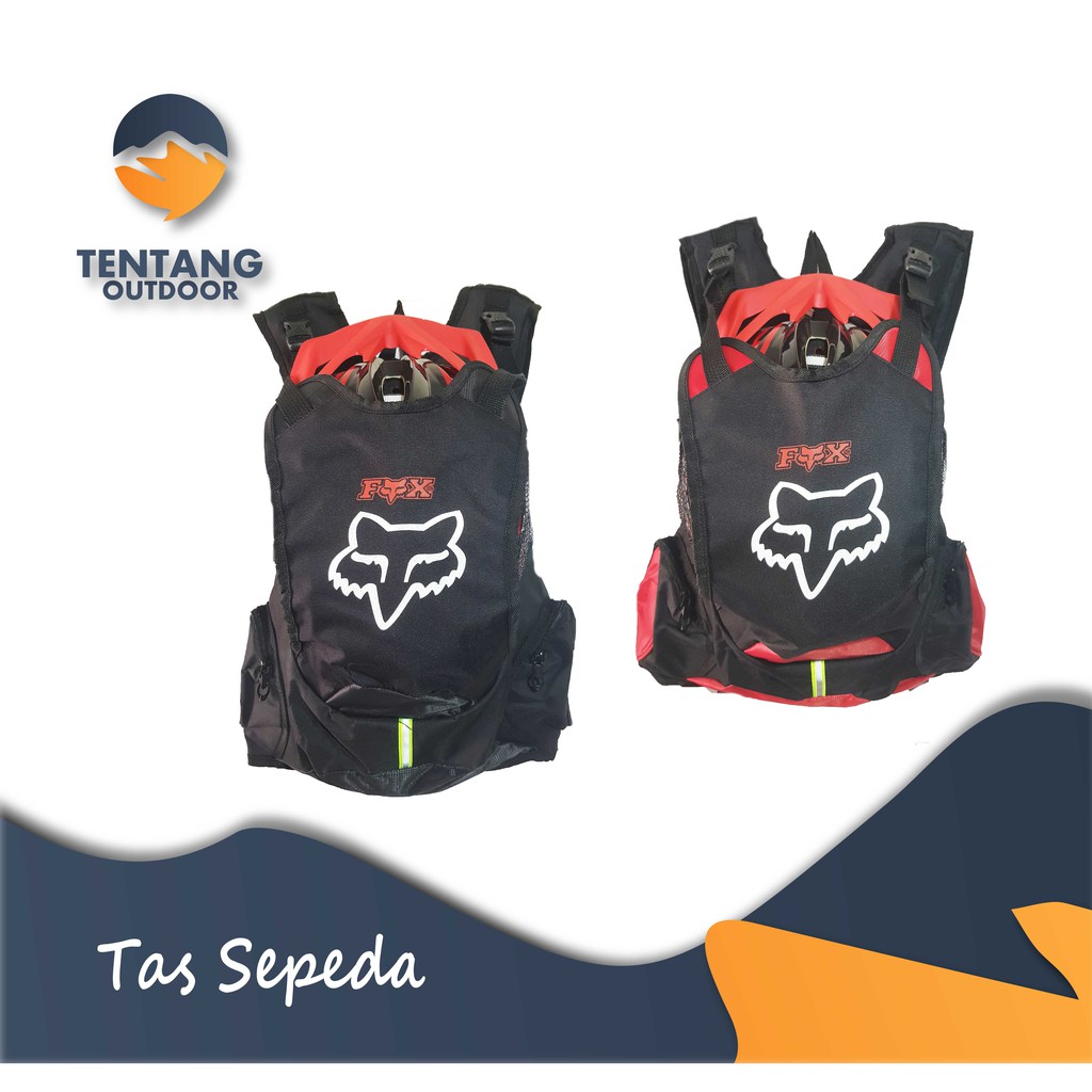 Tas Sepeda model MTB Roadbike Punggung Hidrobag Tas Helm