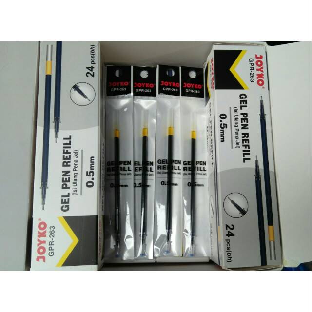 

Gel pen refill GPR-263 HITAM/BIRU