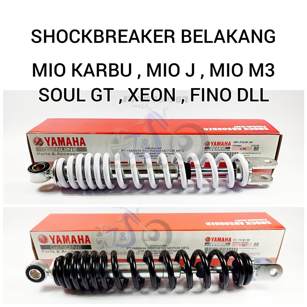 Ukuran Shock Mio M3 - Homecare24
