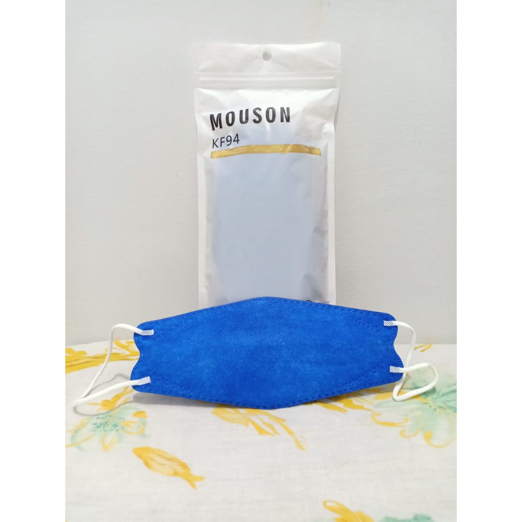 MASKER KF94 MOUSON 4 LAPIS / MASKER 4 PLY (ISI 10 PCS PER BUNGKUS)