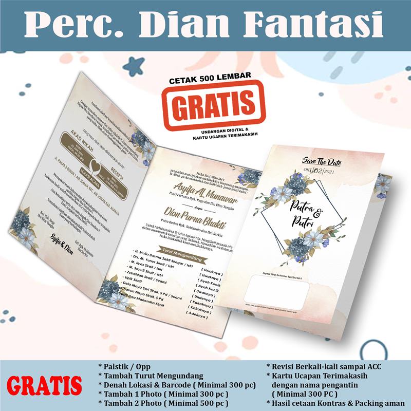 Kartu Undangan Pernikahan Murah, Undangan Pernikahan Ada Foto Surat Undangan Pernikahan