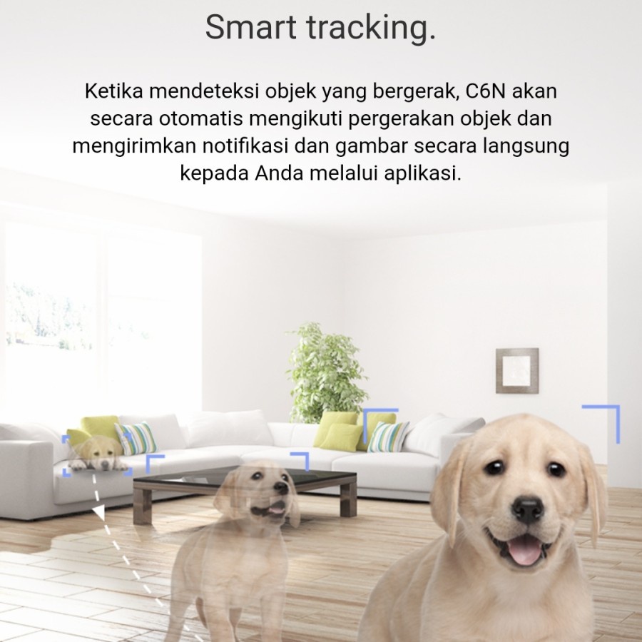 C6N 2K 4MP EZVIZ Smart CCTV Wi-Fi Pan &amp; Tilt Camera Wireless GARANSI RESMI 100% ORIGINAL