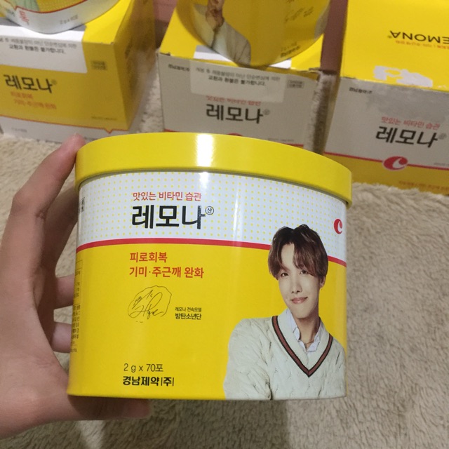 Kaleng Lemona BTS Jhope