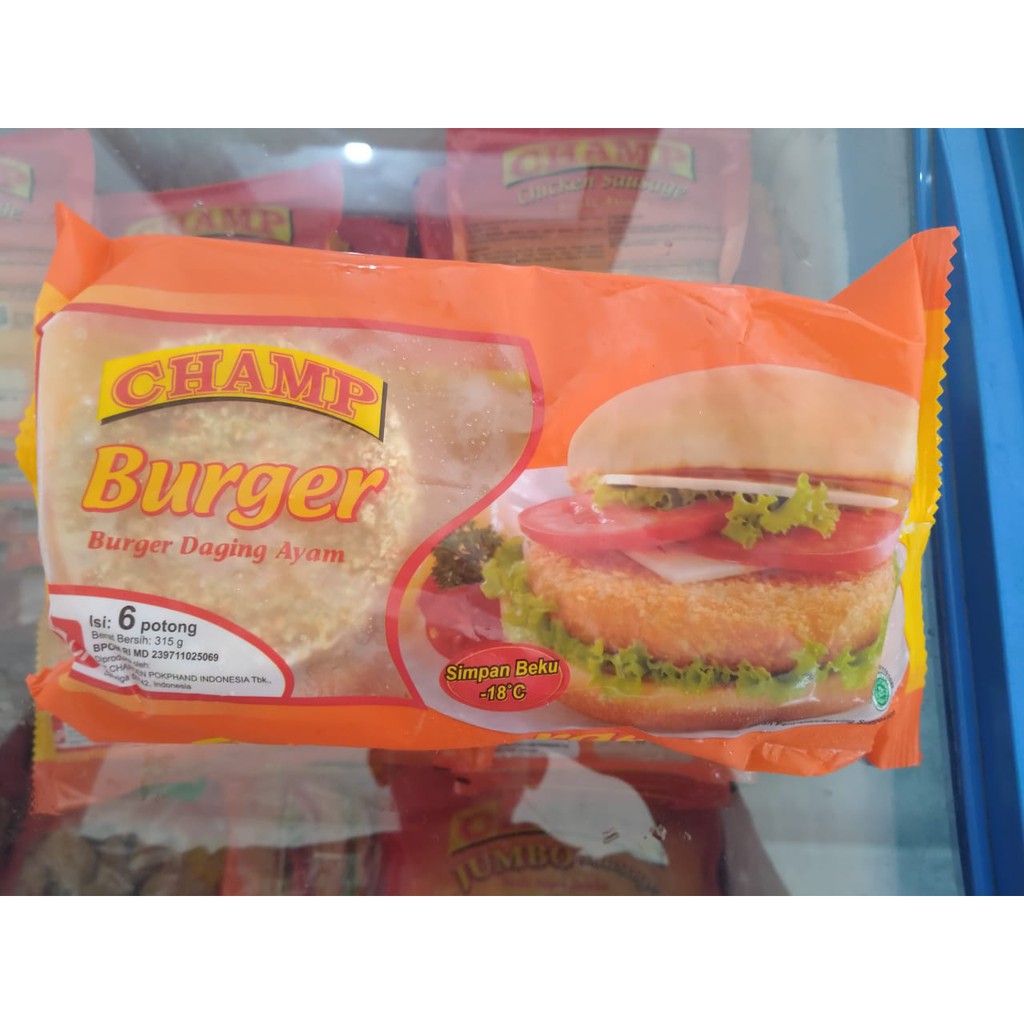 

CHAMP BURGER 315 G